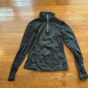 GGBlue luxe sport 1/4 zip black sparkly ✨